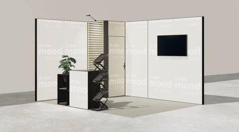 Stoisko w systemie M100 LED
