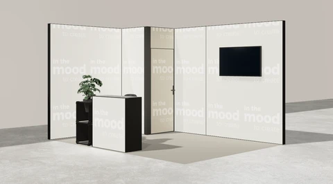 Stoisko w systemie M100 LED