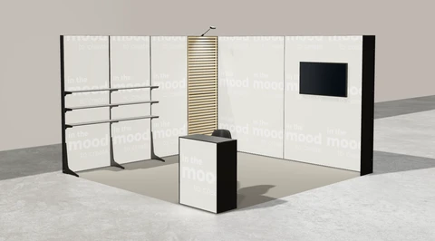 Stoisko w systemie M100 LED