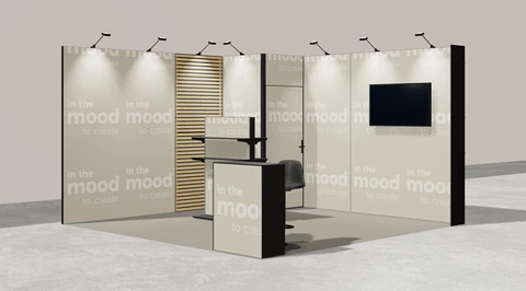 Stoisko w systemie M50