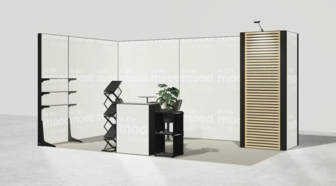 Stoisko w systemie M100 LED