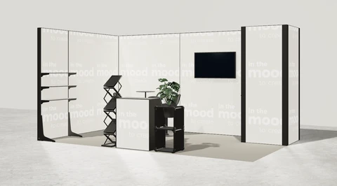Stoisko w systemie M100 LED