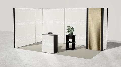 Stoisko w systemie M100 LED