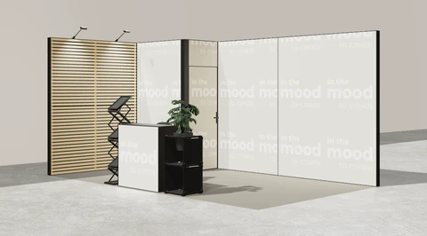 Stoisko w systemie M100 LED