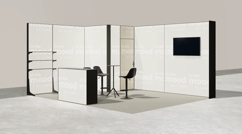 Stoisko w systemie M100 LED