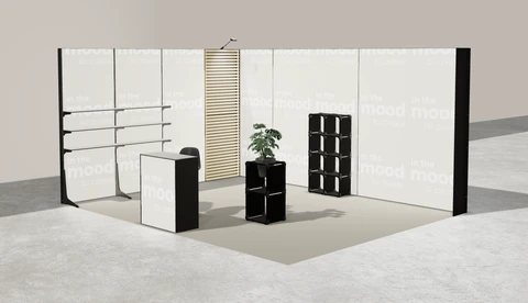 Stoisko w systemie M100 LED