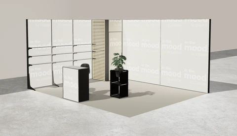 Stoisko w systemie M100 LED