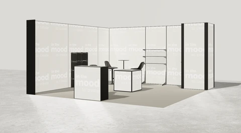 Stoisko w systemie M100 LED