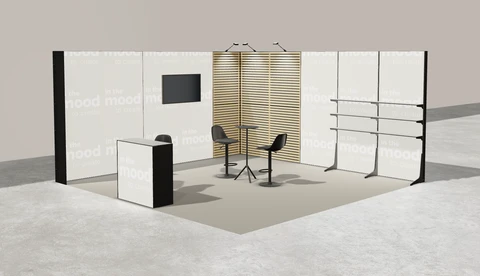 Stoisko w systemie M100 LED