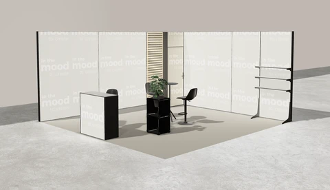 Stoisko w systemie M100 LED