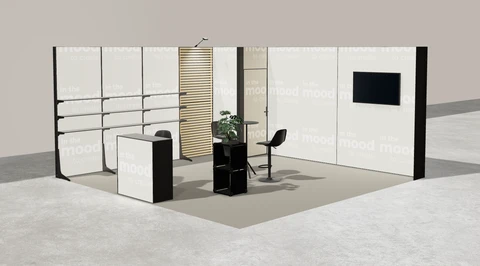 Stoisko w systemie M100 LED