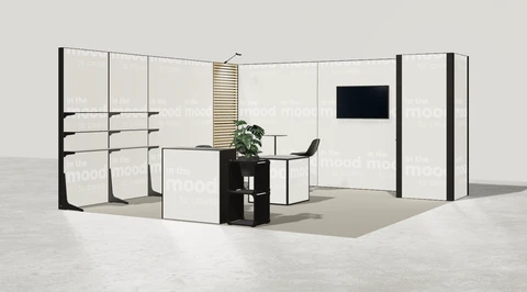 Stoisko w systemie M100 LED