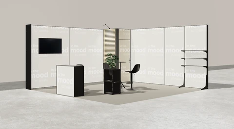 Stoisko w systemie M100 LED