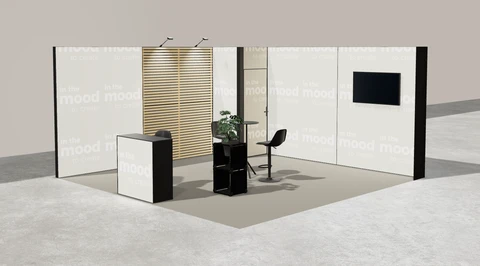 Stoisko w systemie M100 LED