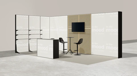 Stoisko w systemie M100 LED