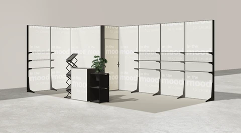 Stoisko w systemie M100 LED