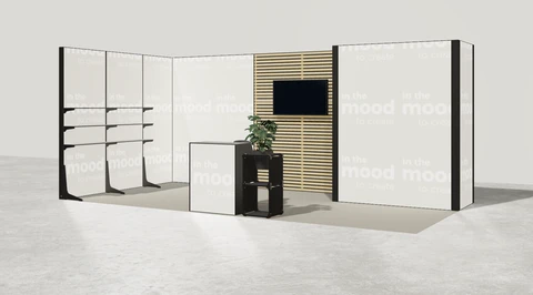 Stoisko w systemie M100 LED