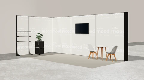 Stoisko w systemie M100 LED