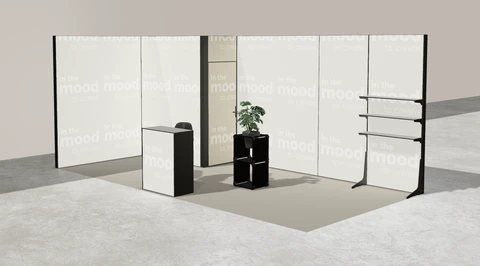 Stoisko w systemie M100 LED