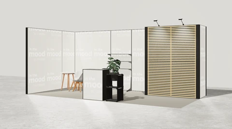 Stoisko w systemie M100 LED