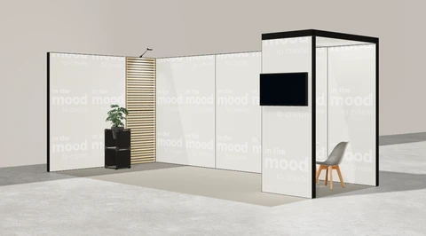 Stoisko w systemie M100 LED