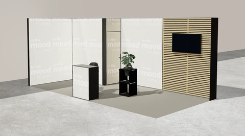 Stoisko w systemie M100 LED