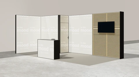 Stoisko w systemie M100 LED