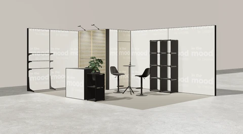Stoisko w systemie M100 LED
