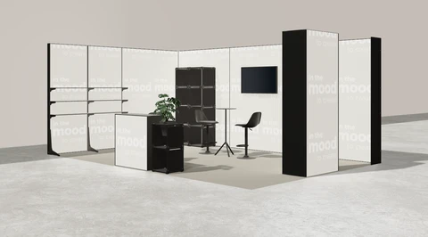 Stoisko w systemie M100 LED