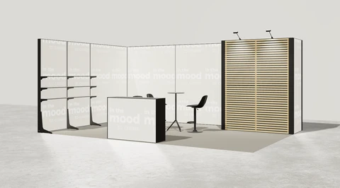 Stoisko w systemie M100 LED