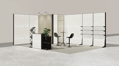 Stoisko w systemie M100 LED