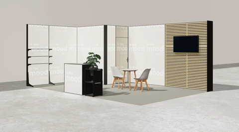 Stoisko w systemie M100 LED