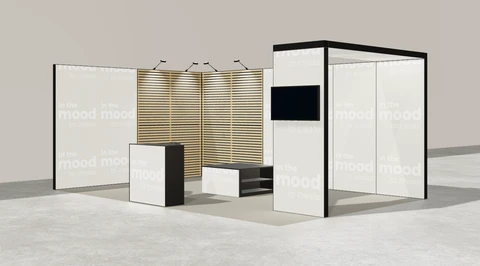 Stoisko w systemie M100 LED