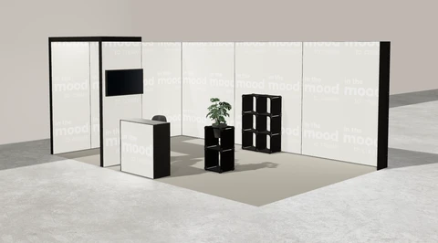 Stoisko w systemie M100 LED