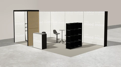Stoisko w systemie M100 LED