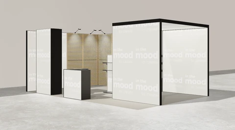 Stoisko w systemie M100 LED