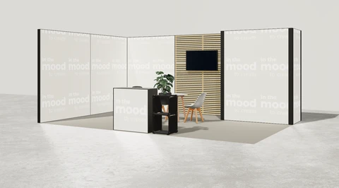 Stoisko w systemie M100 LED