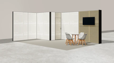 Stoisko w systemie M100 LED