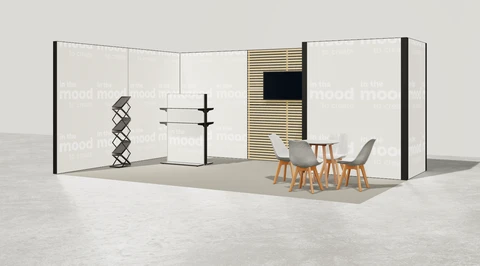 Stoisko w systemie M100 LED