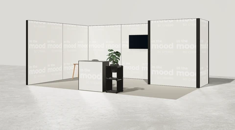 Stoisko w systemie M100 LED