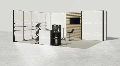 Stoisko w systemie M100 LED