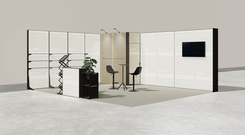 Stoisko w systemie M100 LED