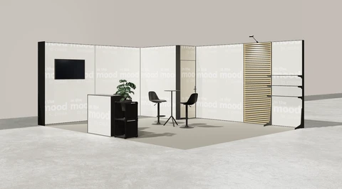 Stoisko w systemie M100 LED
