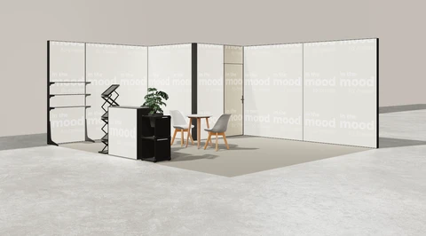 Stoisko w systemie M100 LED