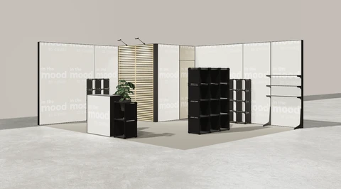 Stoisko w systemie M100 LED