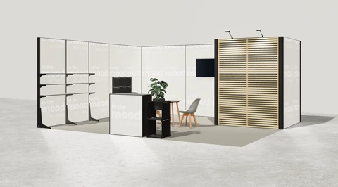 Stoisko w systemie M100 LED
