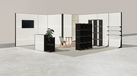 Stoisko w systemie M100 LED