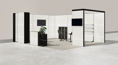 Stoisko w systemie M100 LED