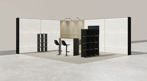 Stoisko w systemie M100 LED
