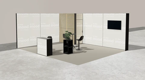Stoisko w systemie M100 LED